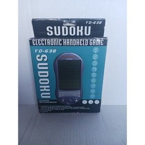 Sudoku YD-638 Handheld Electronic Game - Touch Screen